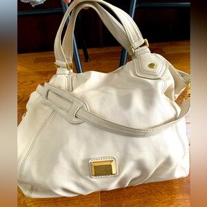 Marc by Marc Jacobs Q Fran Bag in soft creamy beige Leather! Well Loved!